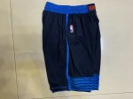 NBA Oklahoma City Thunder OKC 18-19 city shorts bleu